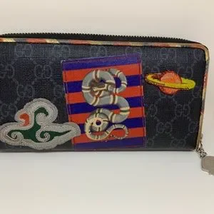 Gucci Bags Gucci Night Courrier Gg Supreme Wallet Zippered